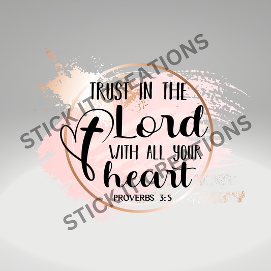 PROVERBS 3:5