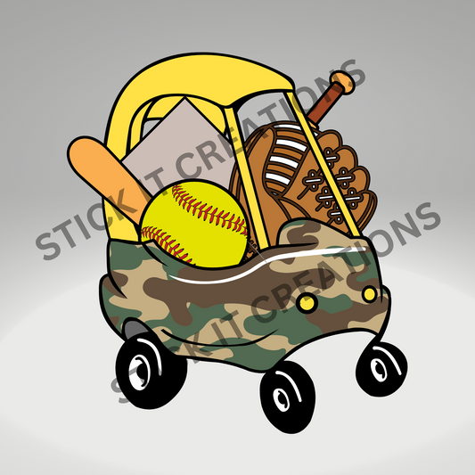 SOFTBALL CART