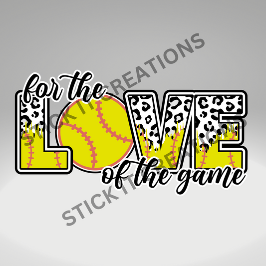 LOVE OF THE GAME (SOFTBALL)